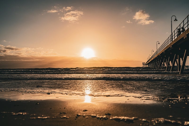 Mermaid Cove Sunset